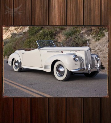 Металлическая табличка Packard Darrin 180 Convertible Victoria